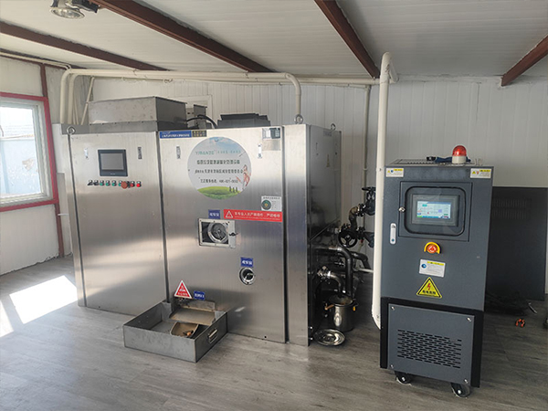 餐厨垃圾处理油温机处理厨余垃圾，促进资源再生