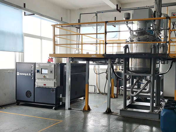 500升的搅拌釜控温防爆冷热一体机「欧能机械」