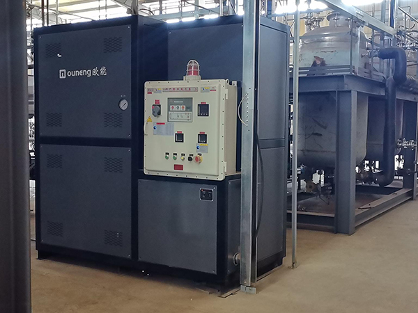 化工原材料反应釜加热防爆油式模温机