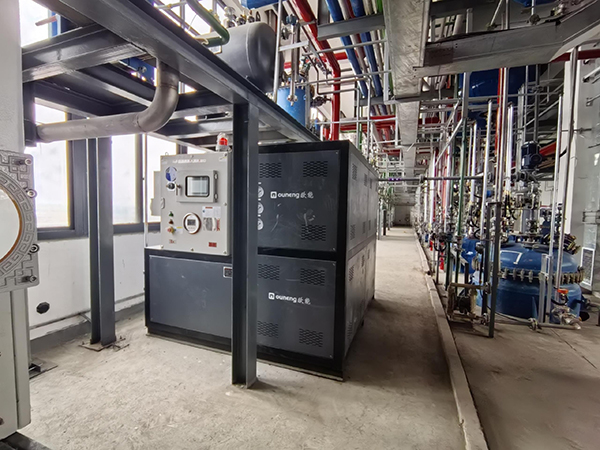 医药中间体生产蒸汽换热反应釜TCU温控系统