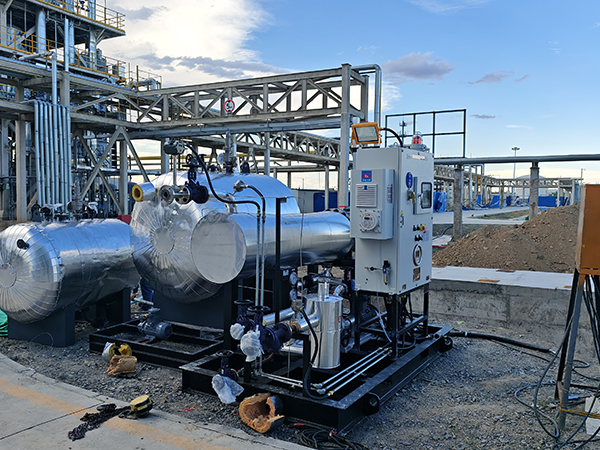 再沸器控温撬装防爆导热油电加热器「欧能机械」